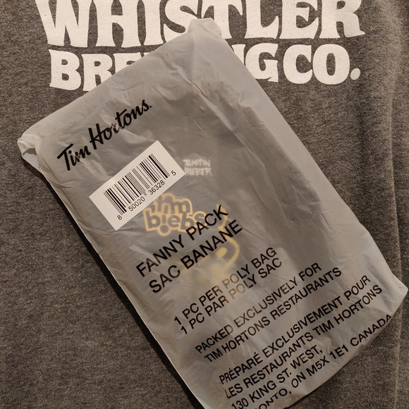 Justin Bieber × Tim Hortons Fanny PackNWTBrand new. - Picture 2 of 2